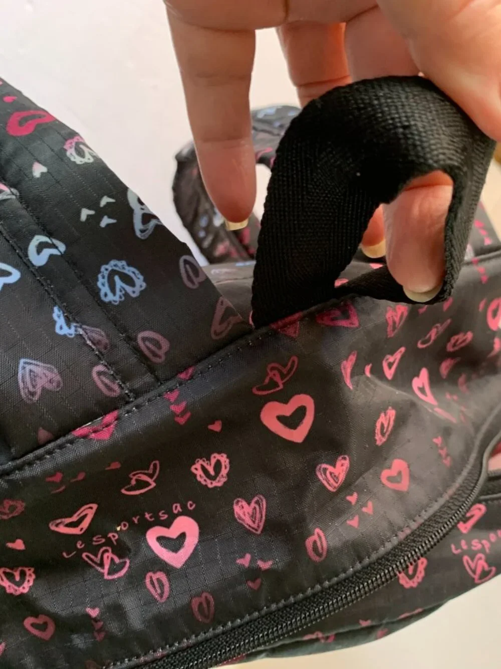 Lesportsac scattered hearts